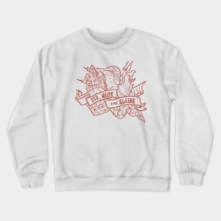 Red White and Blaine! Crewneck Sweatshirt